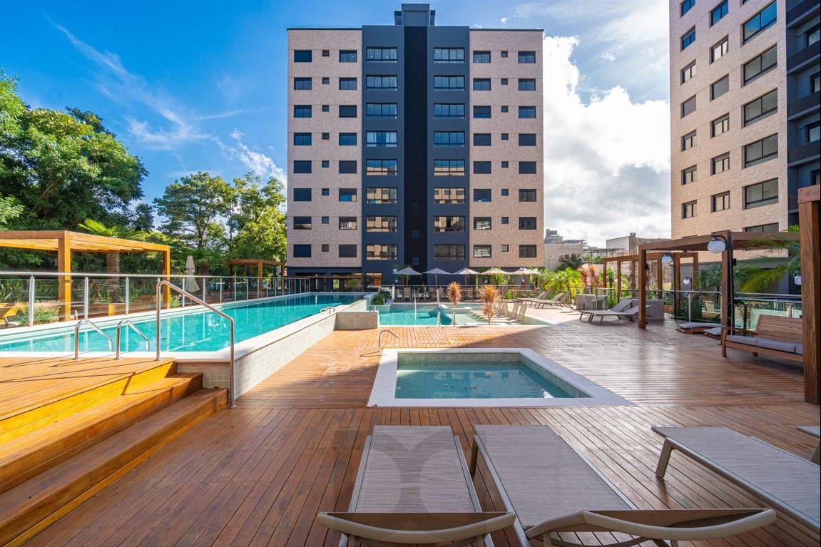 Garden Home Resort- Apartamento duplex, 3D, 1 suíte, lareira , 2 vagas, 116m² — foto 1
