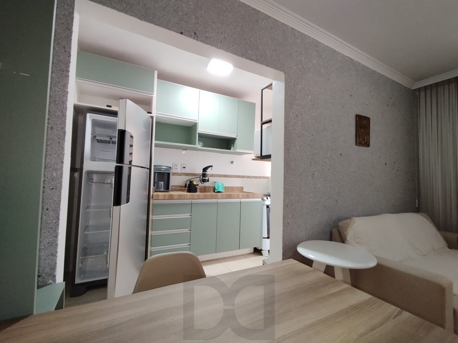 Apartamento 1D, mobiliado, sem vaga, Praia de belas, M. Deus. — foto 5
