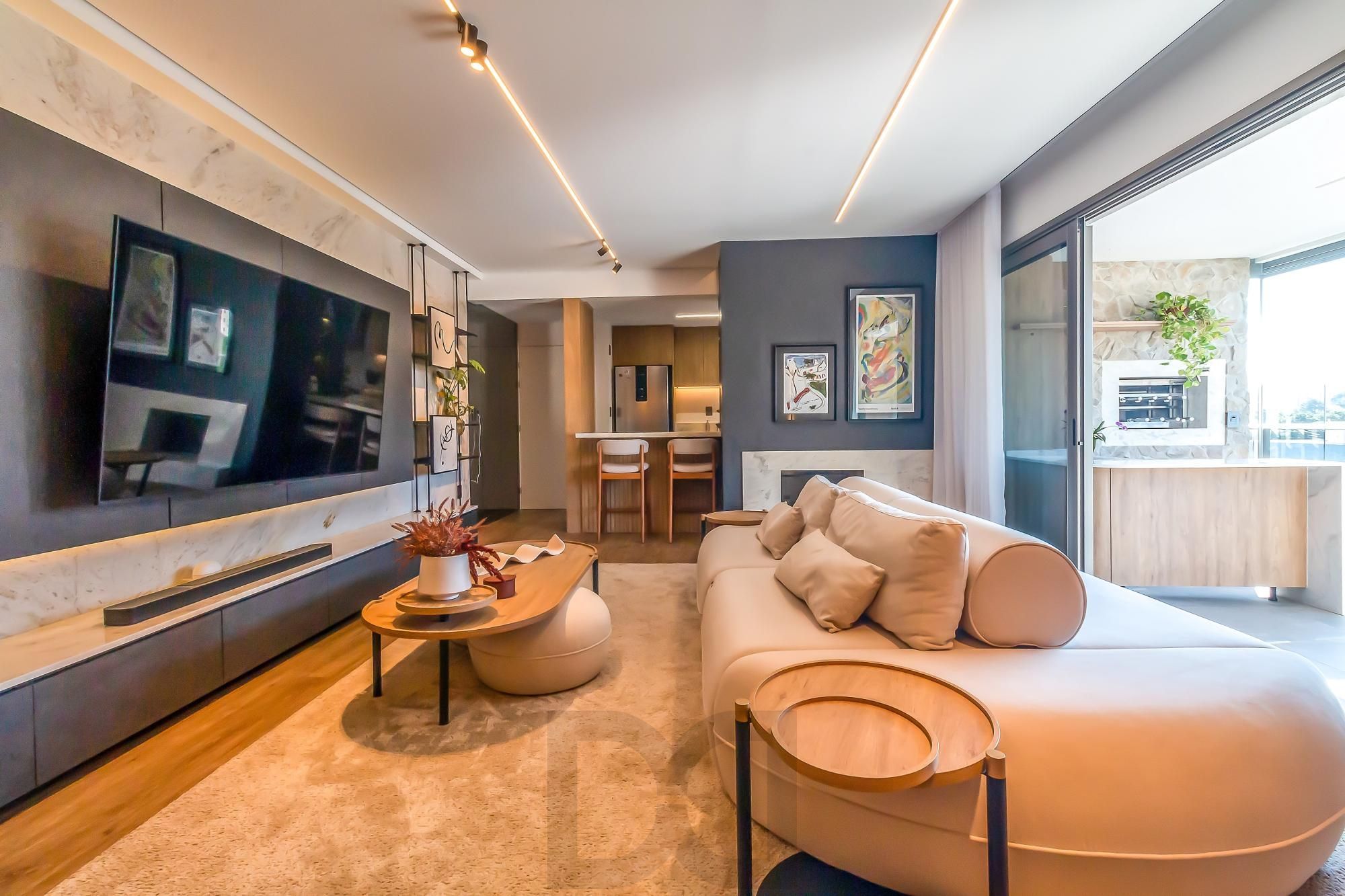 Apartamento NOVO, 100% mobiliado, com 149,84m² de área privativa, 3 suítes e 2 vagas de garagem. — foto 4