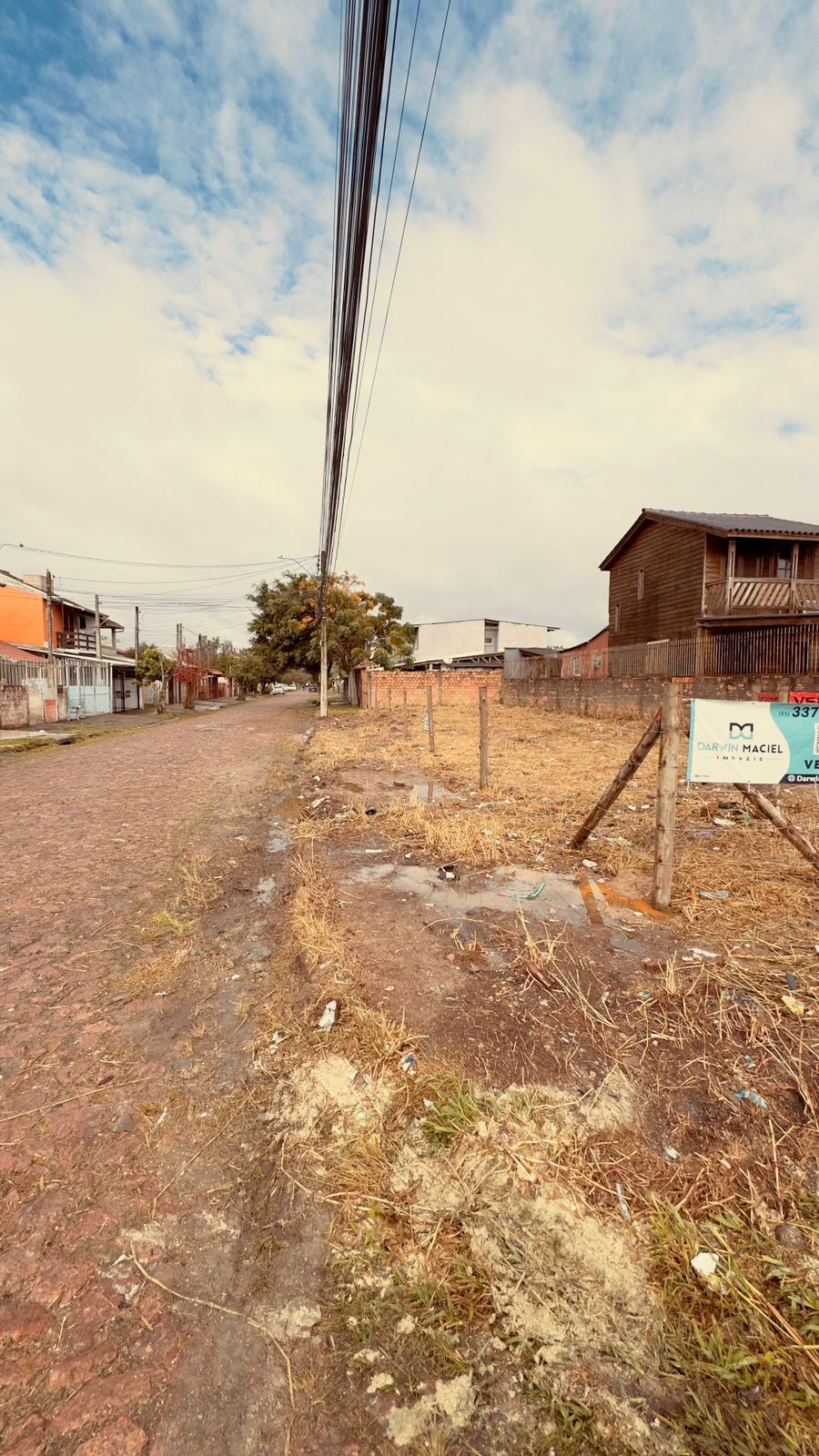 Terreno de esquina para venda, medindo 7,50x 27,25(204,37m²) bairro Hípica. — foto 3