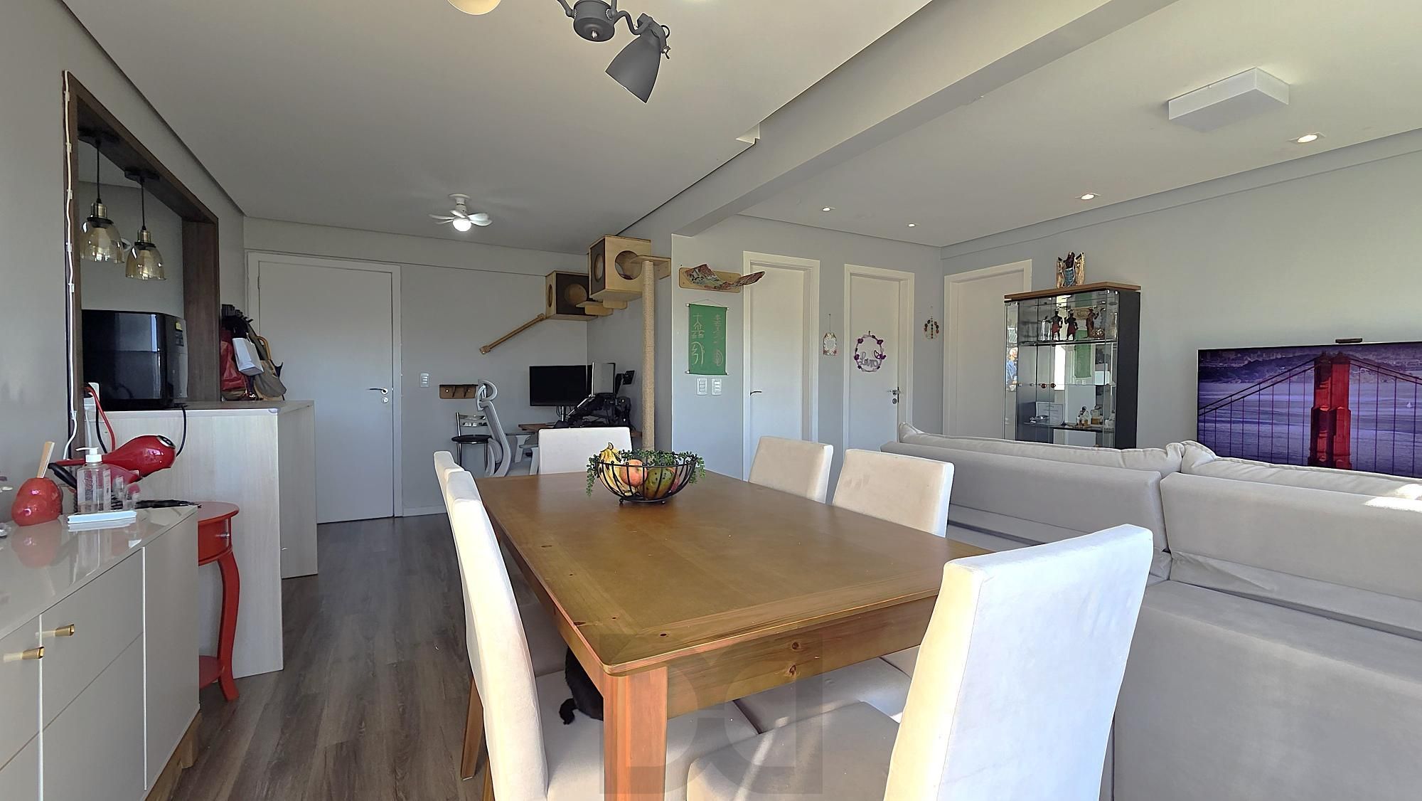 Apartamento semi mobiliado com 3 dormitórios transformados em 2, sendo 1 suíte e 1 vaga de garagem. — foto 4