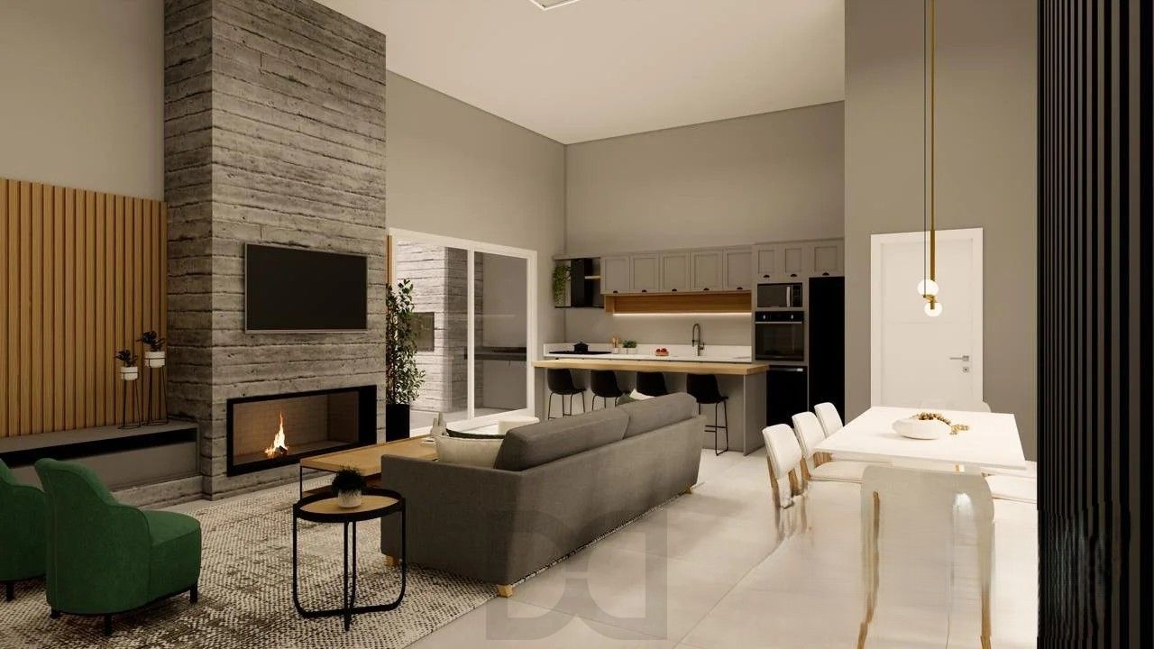 Apresentamos esta belíssima casa térrea 174m2 de área privativa, 3 suítes e 3 vagas de garagem, no Condomínio Altos do Lago. — foto 3