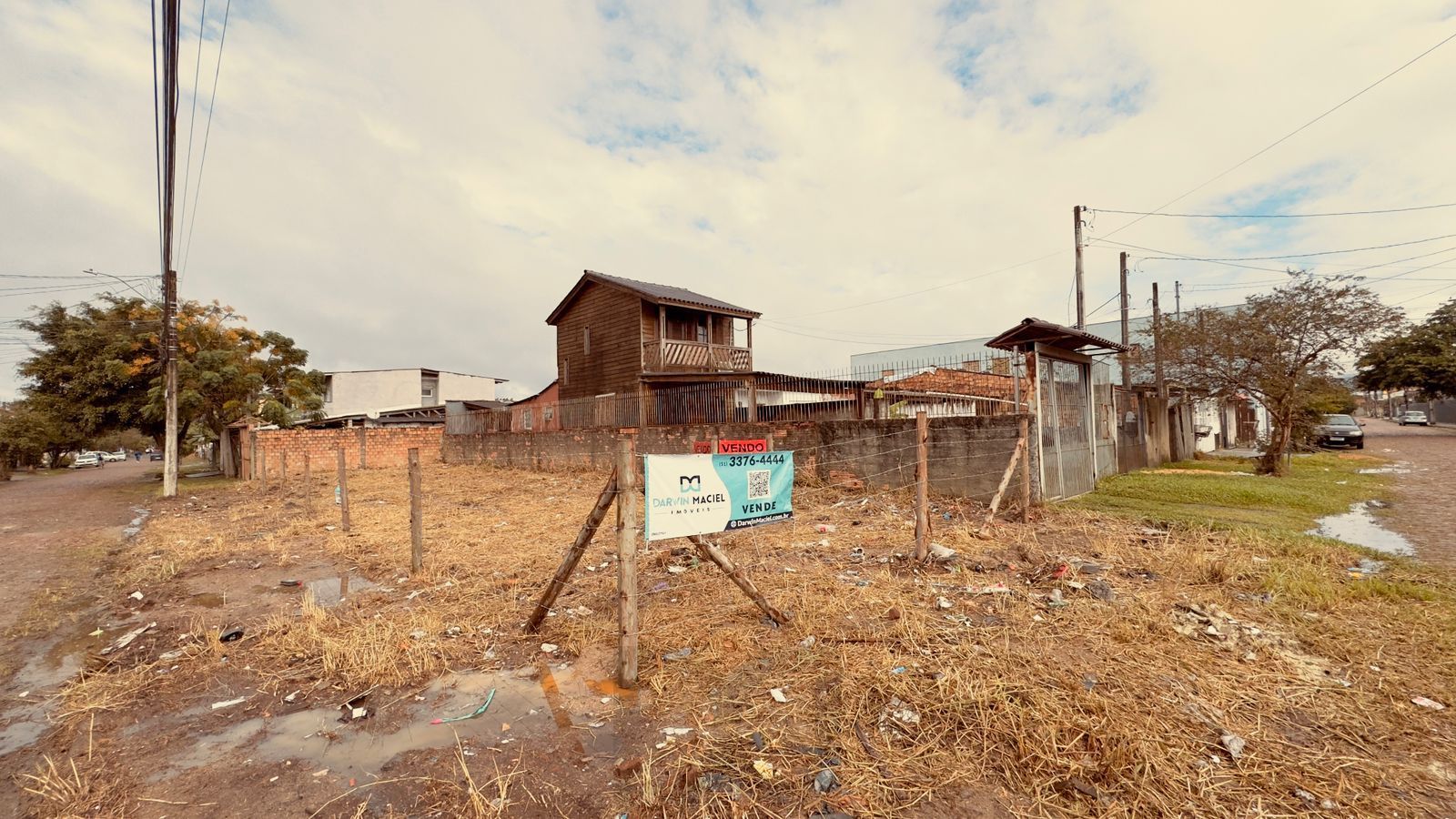 Terreno de esquina para venda, medindo 7,50x 27,25(204,37m²) bairro Hípica. — foto 5