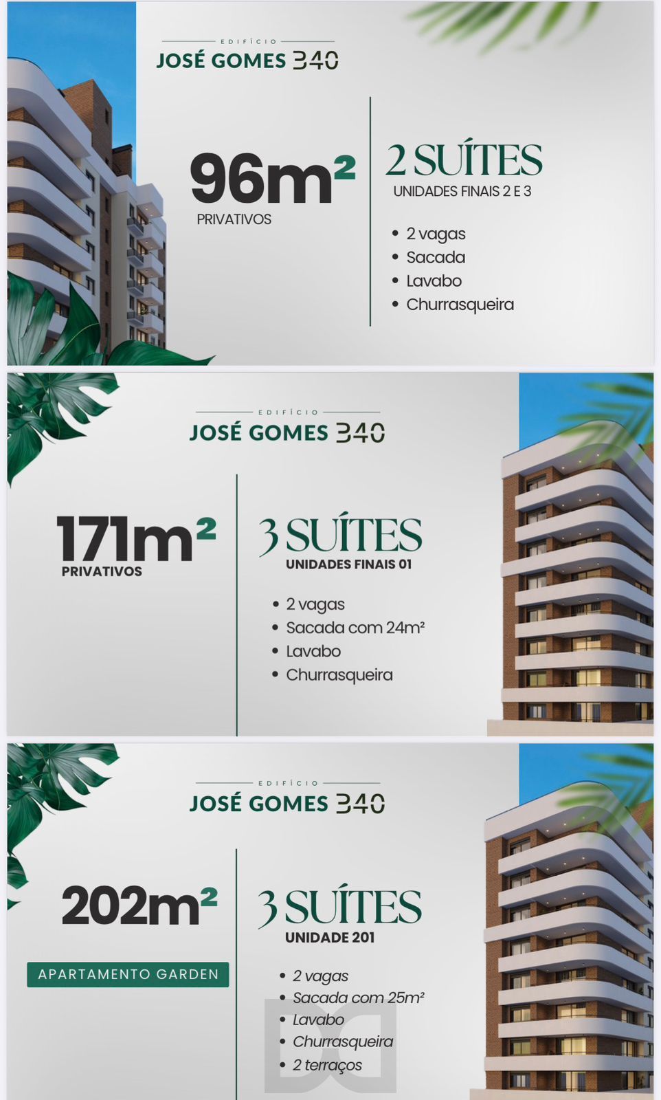 Jose gomes 340-Apartamentos de 96 até 171m²-2ou3 suítes-2 vagas-bairro Tristeza — foto 5
