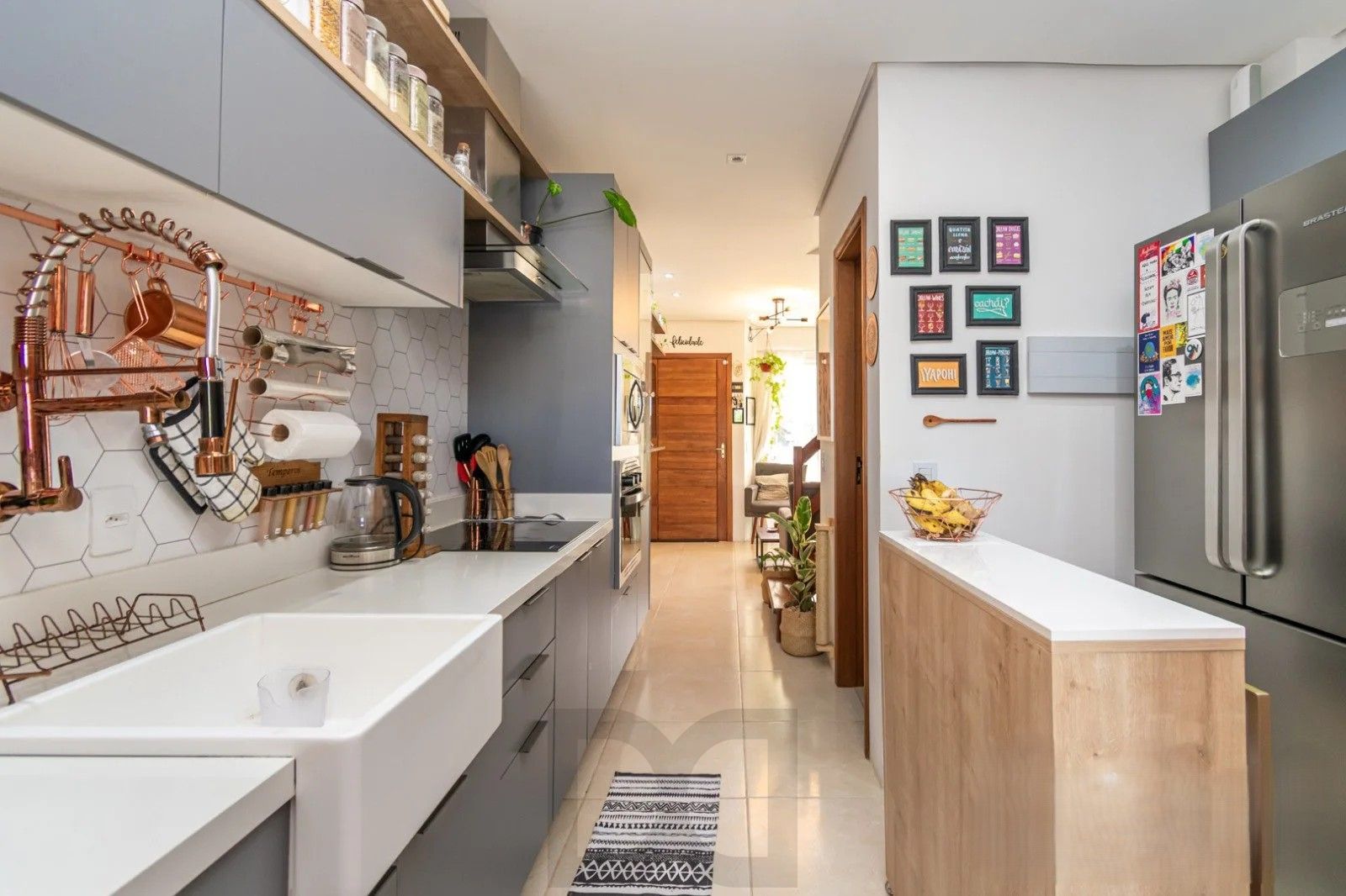 Excelente sobrado, semimobiliado, com 77m², 2 dormitórios e 1 vaga de garagem. À venda no Hípica Boulevard – Zona Sul. — foto 7