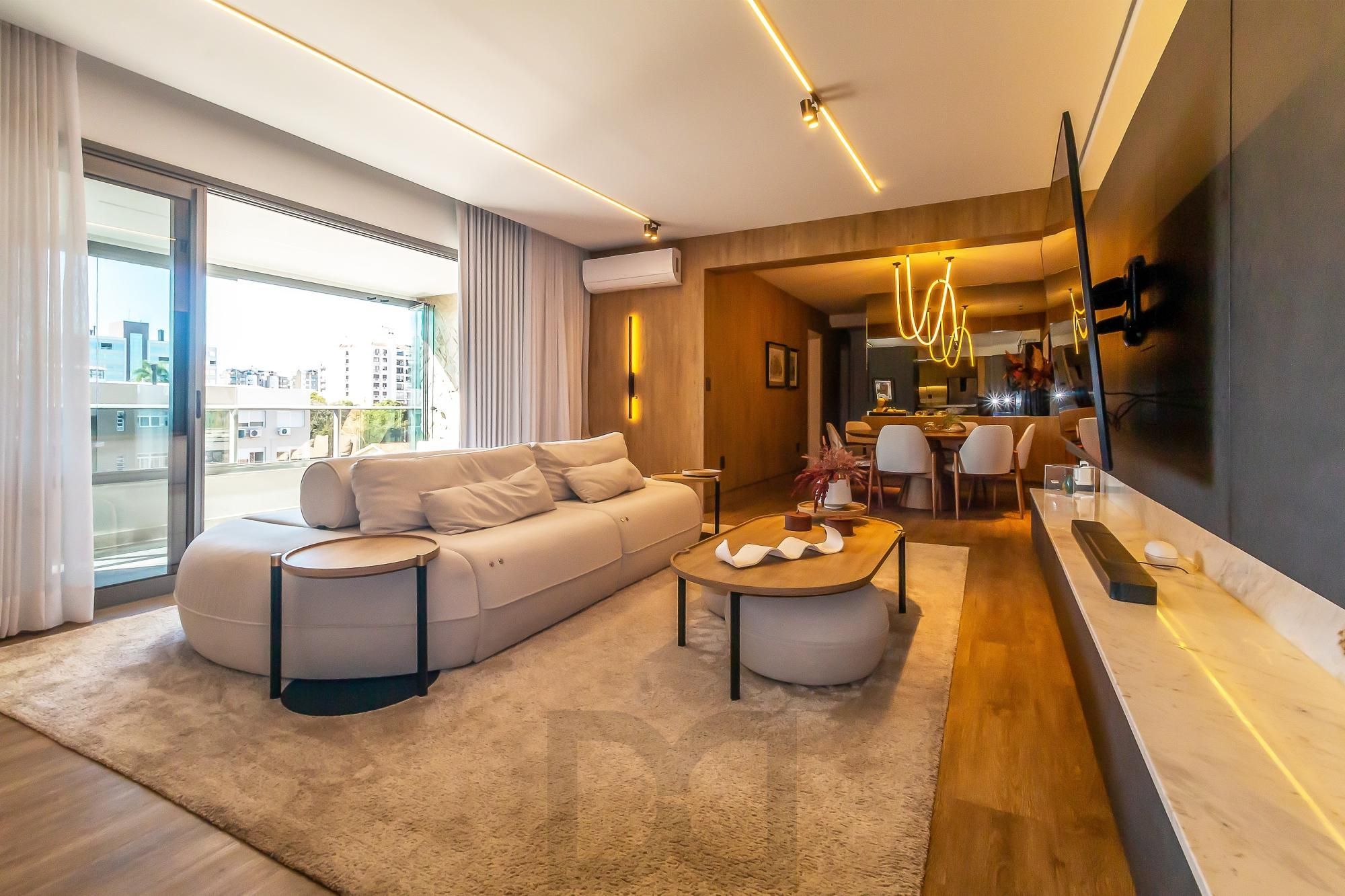 Apartamento NOVO, 100% mobiliado, com 149,84m² de área privativa, 3 suítes e 2 vagas de garagem. — foto 1