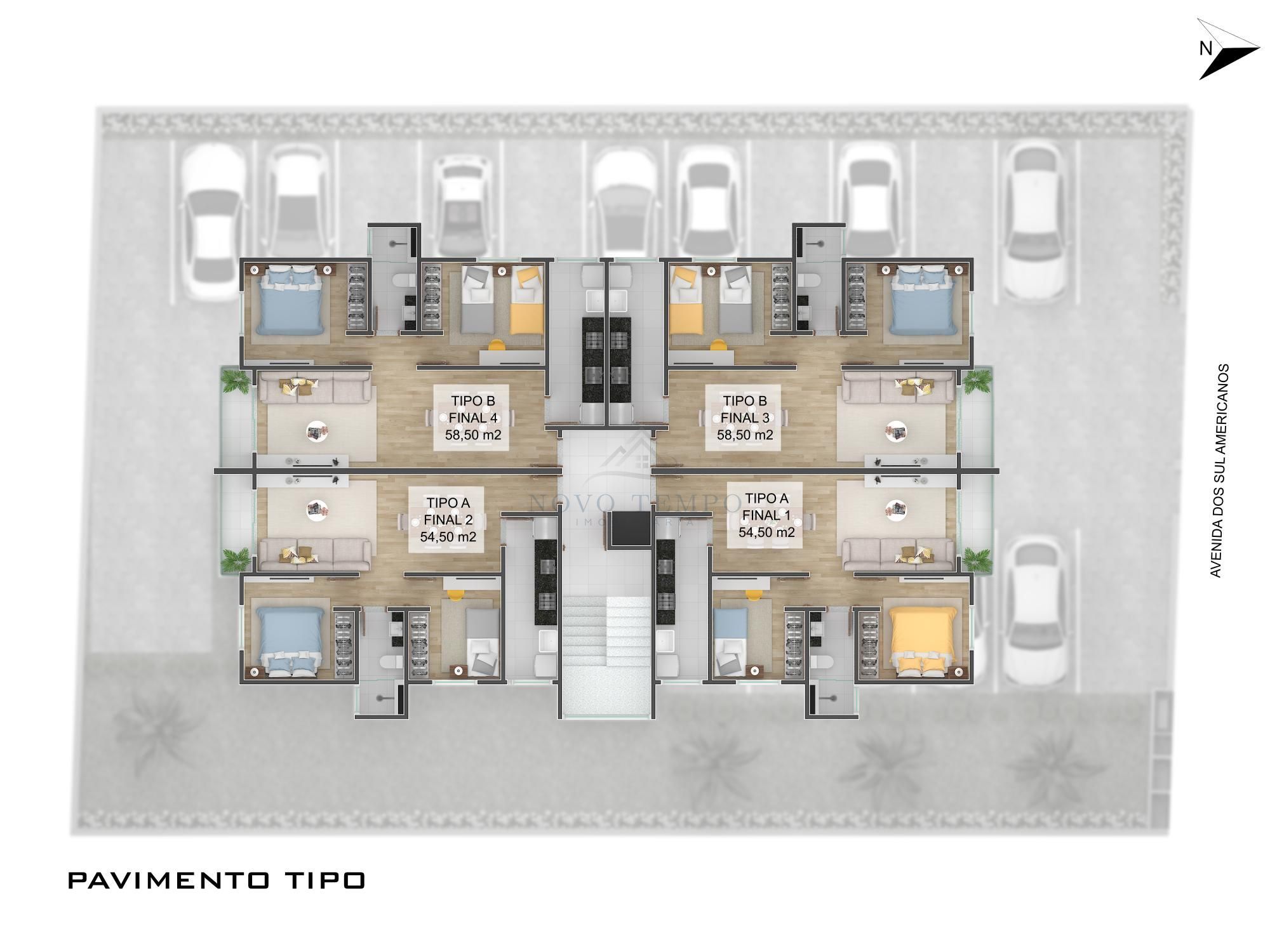 Apartamento, 2 quartos, 60 m² - Foto 9