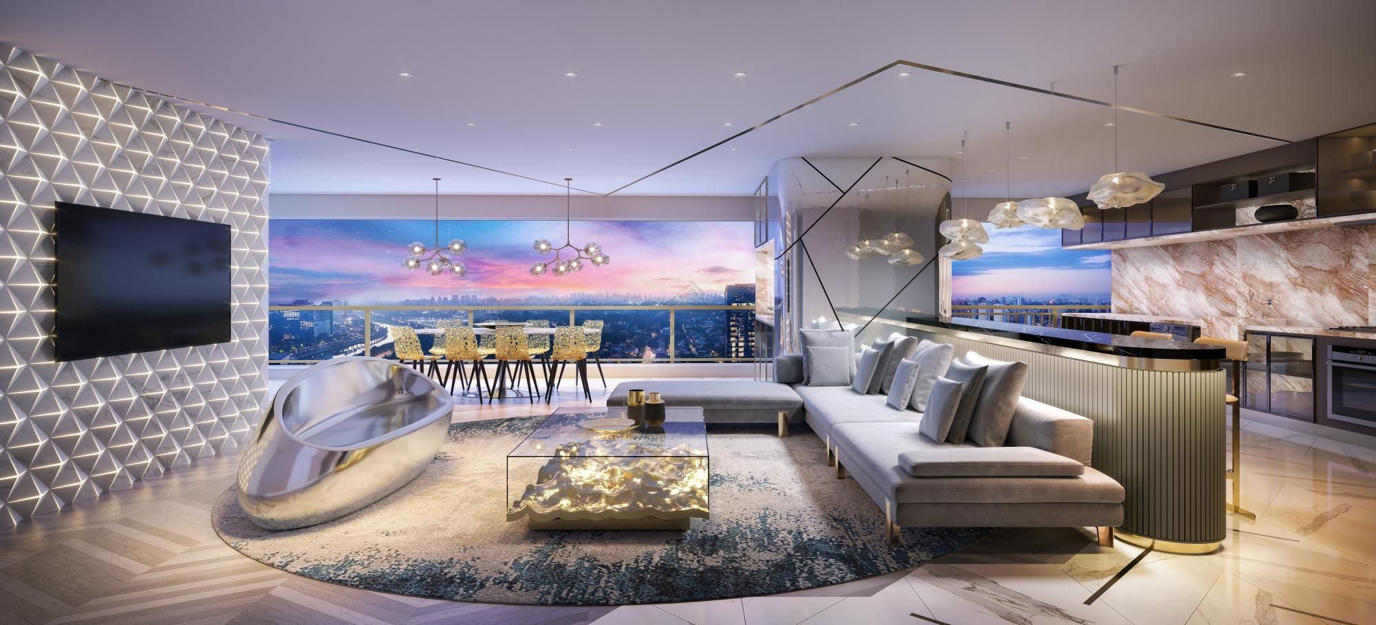 Apartamento, 3 quartos, 145 m² - Foto 2