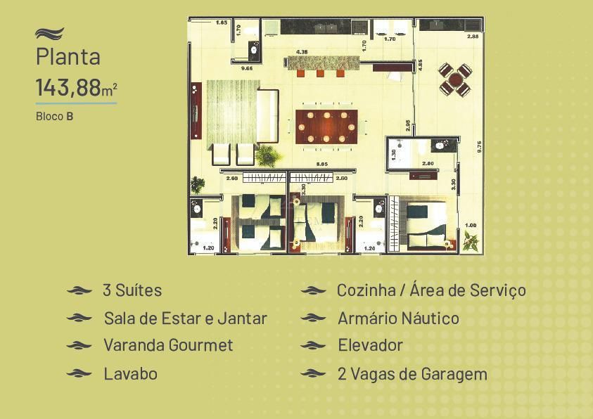 Apartamento, 3 quartos, 143 m² - Foto 41