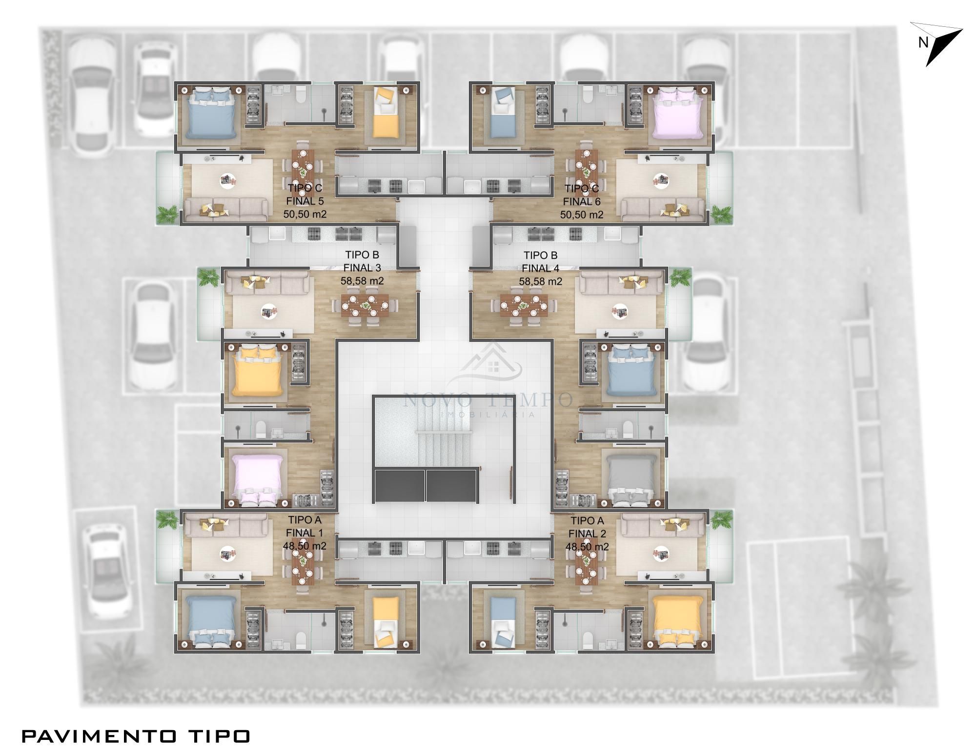 Apartamento, 2 quartos, 48 m² - Foto 13