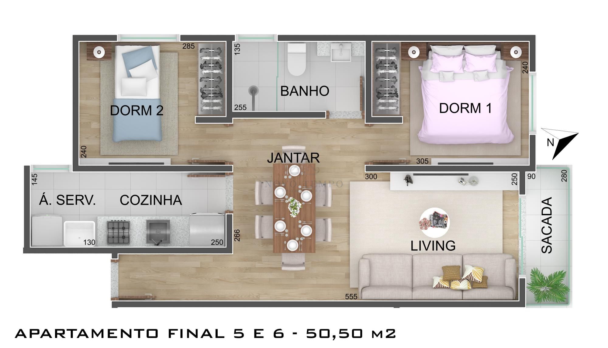 Apartamento, 2 quartos, 48 m² - Foto 17
