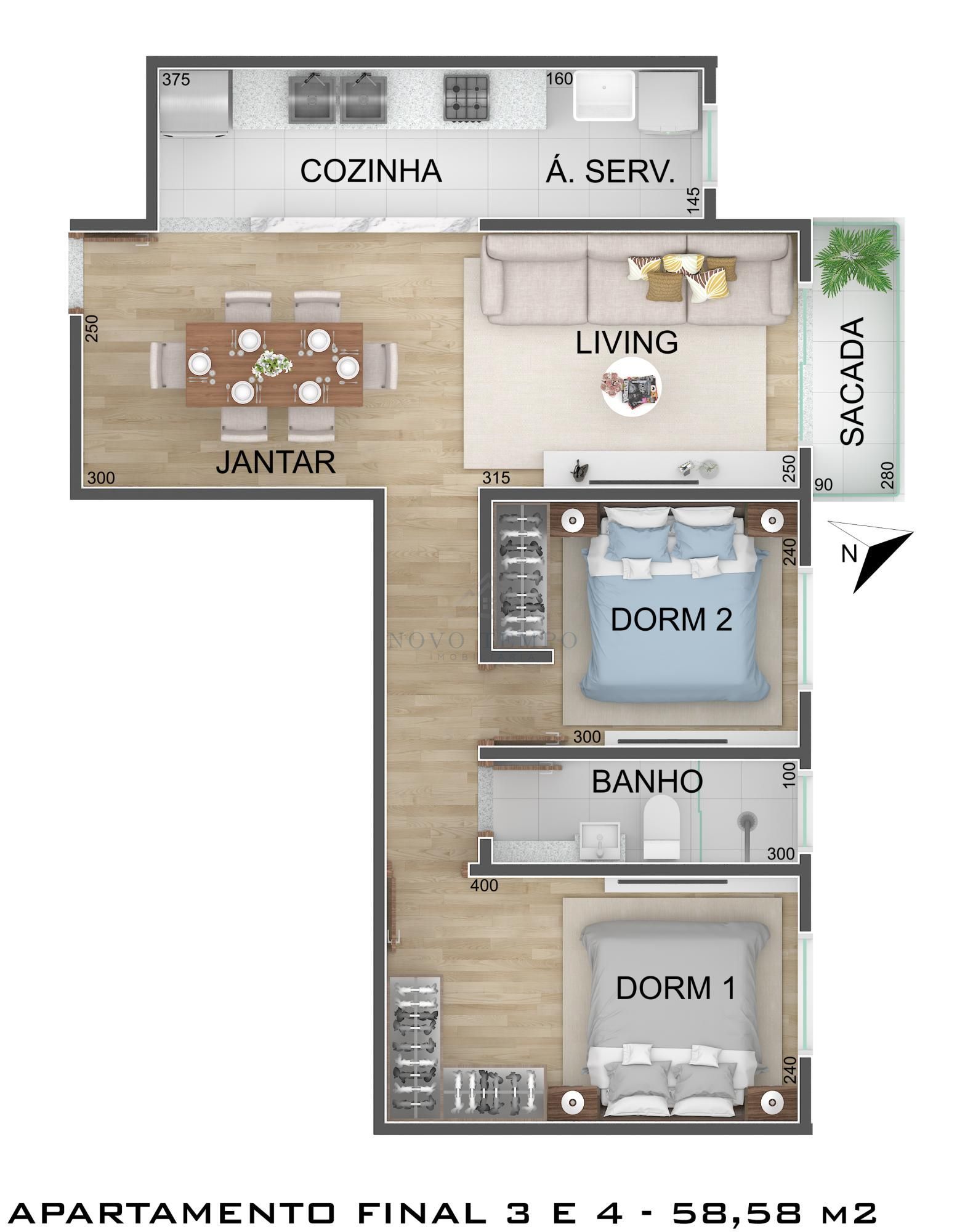 Apartamento, 2 quartos, 48 m² - Foto 16