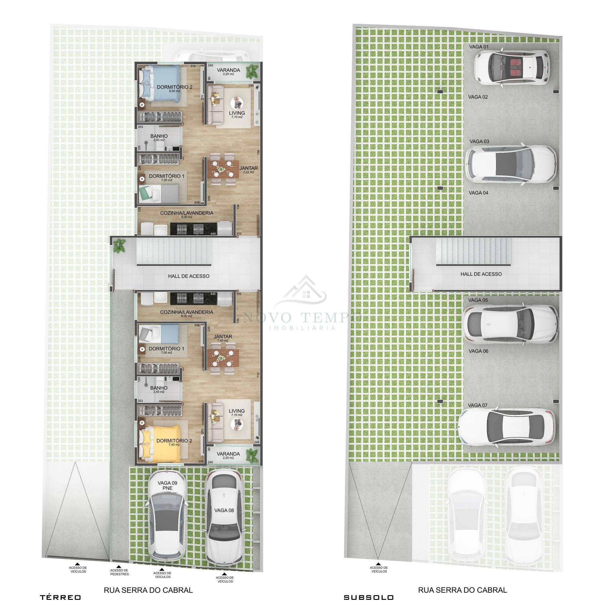Apartamento, 2 quartos, 50 m² - Foto 3