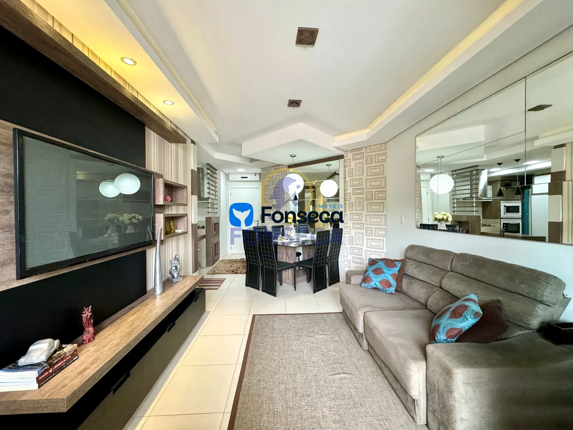 OPORTUNIDADE - Apartamento no Edifício Costa do Sol - apartamento completamente mobiliado e decorado