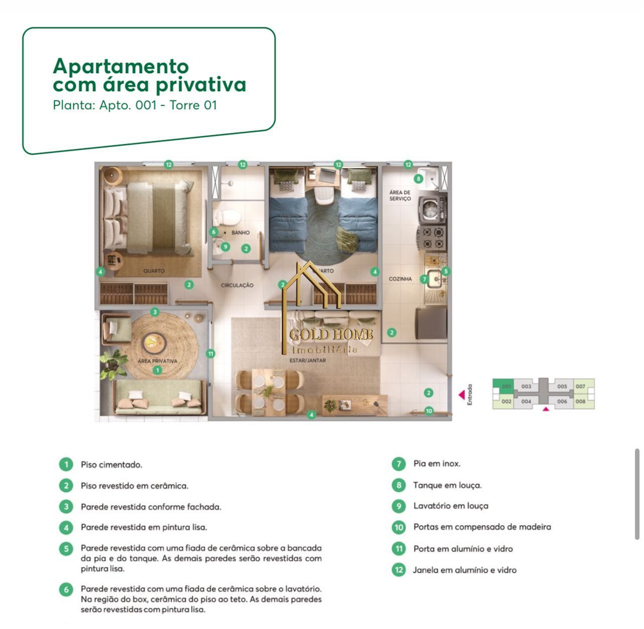 Apartamento, 2 quartos, 41 m² - Foto 8