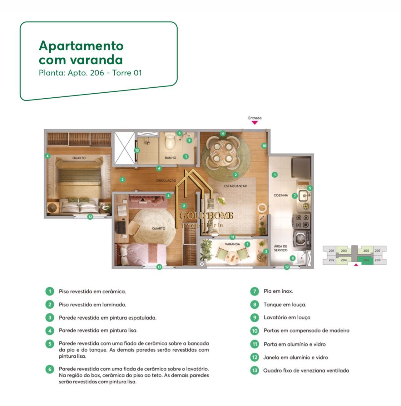 Apartamento, 2 quartos, 41 m² - Foto 6