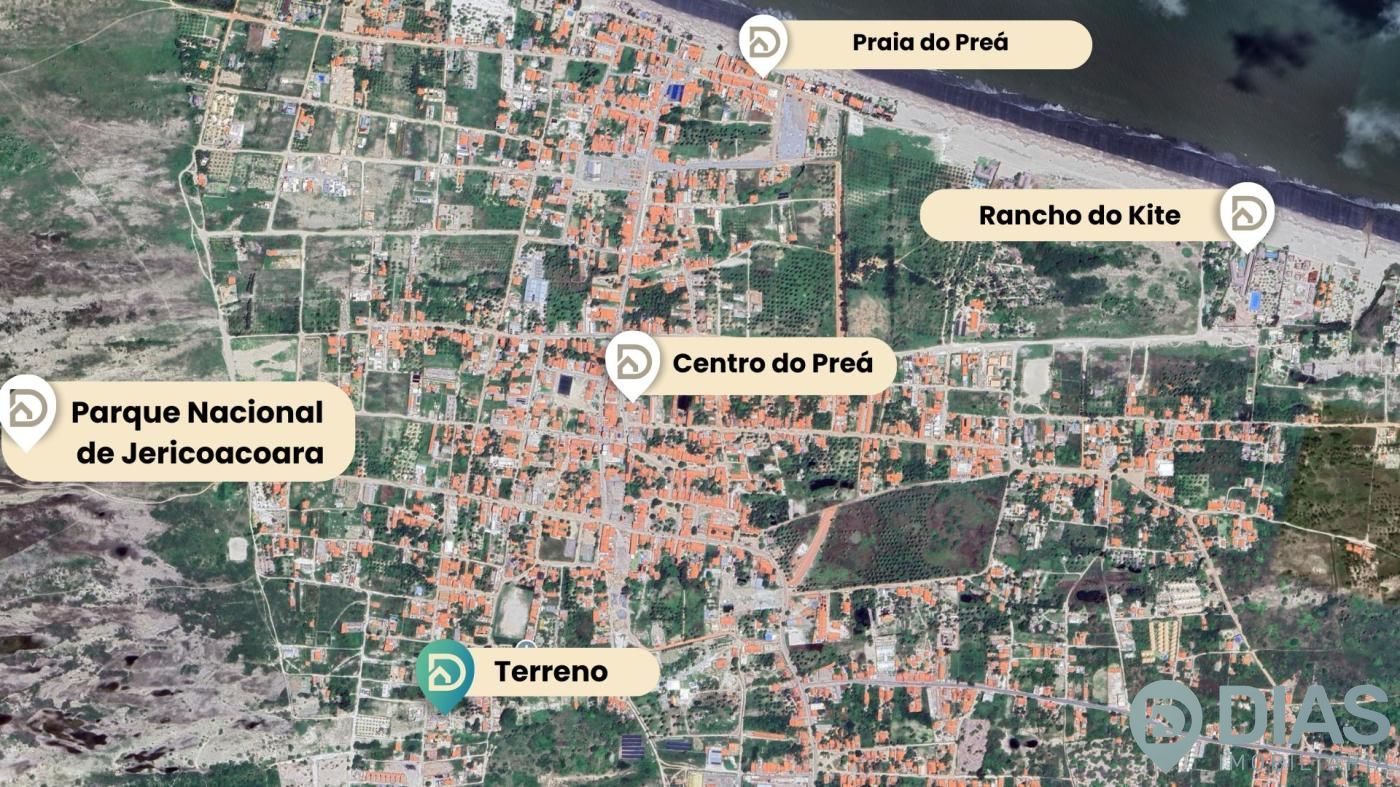 Terreno á venda na praia do Preá