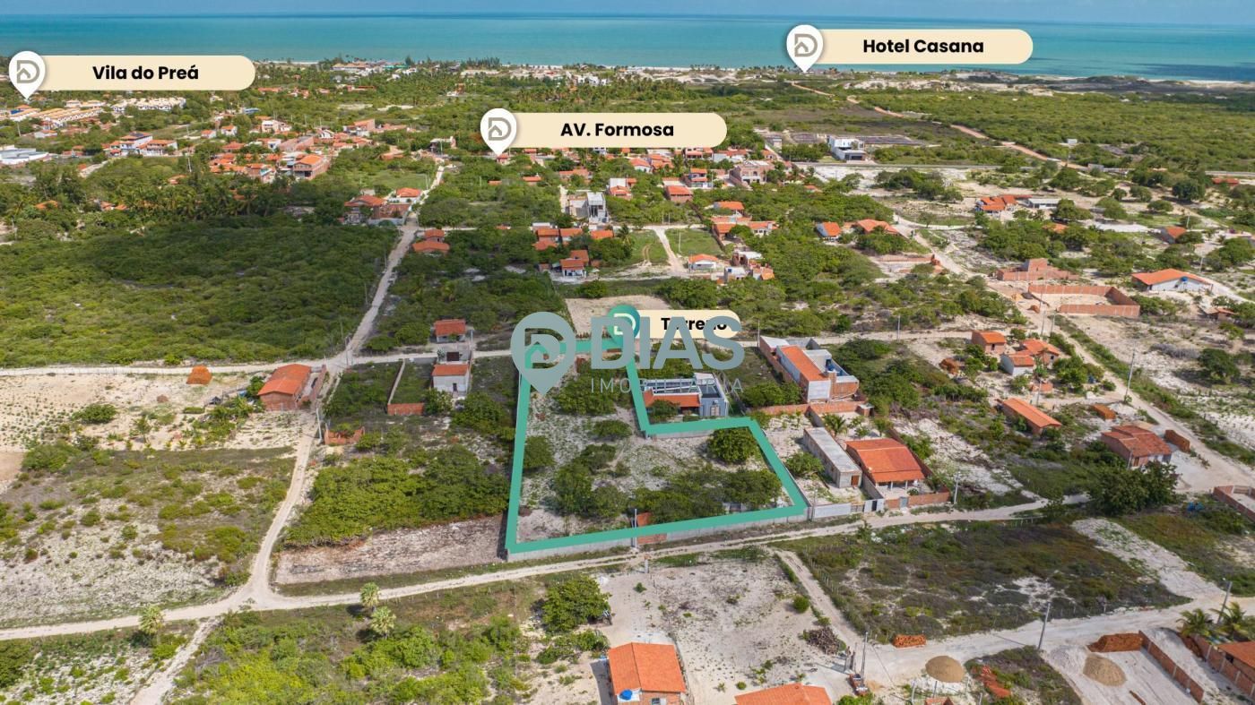 Terreno á venda na praia do Preá