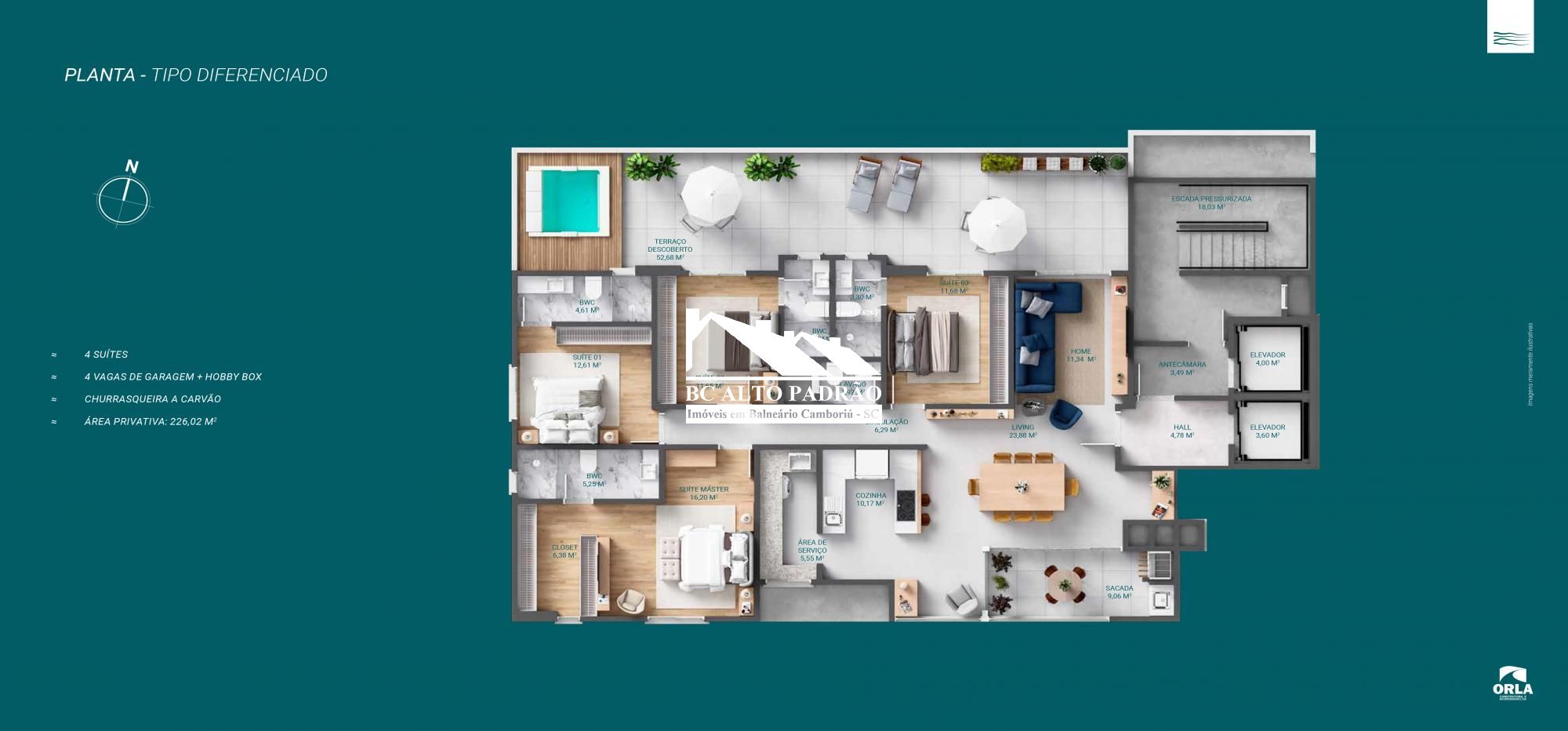 Apartamento, 4 quartos, 168 m² - Foto 17