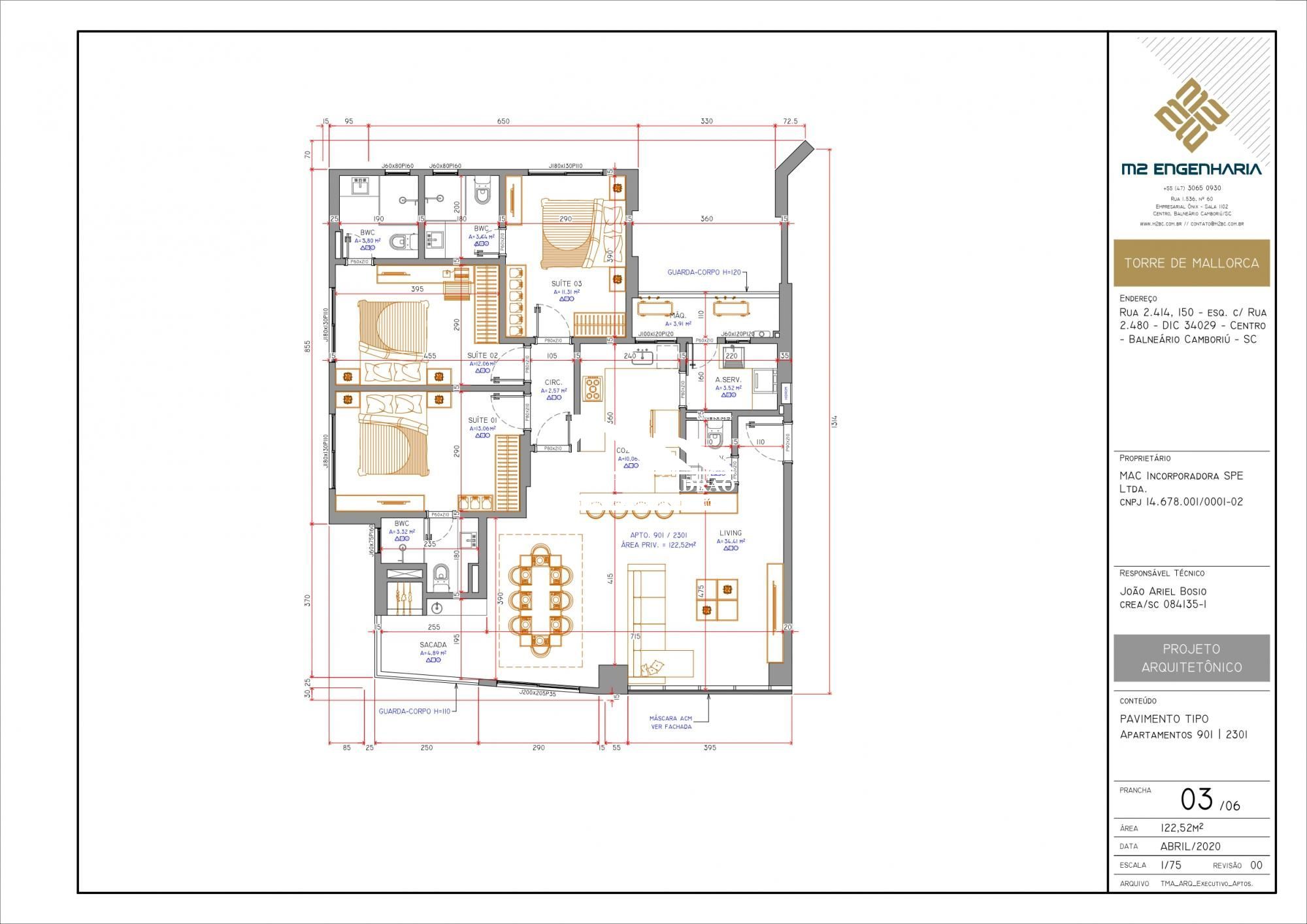 Apartamento, 3 quartos, 122 m² - Foto 25