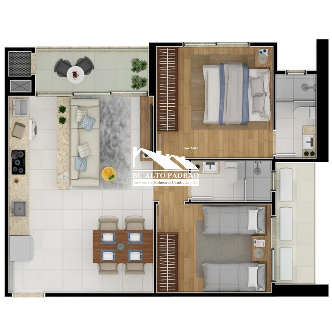 Apartamento, 2 quartos, 64 m² - Foto 26