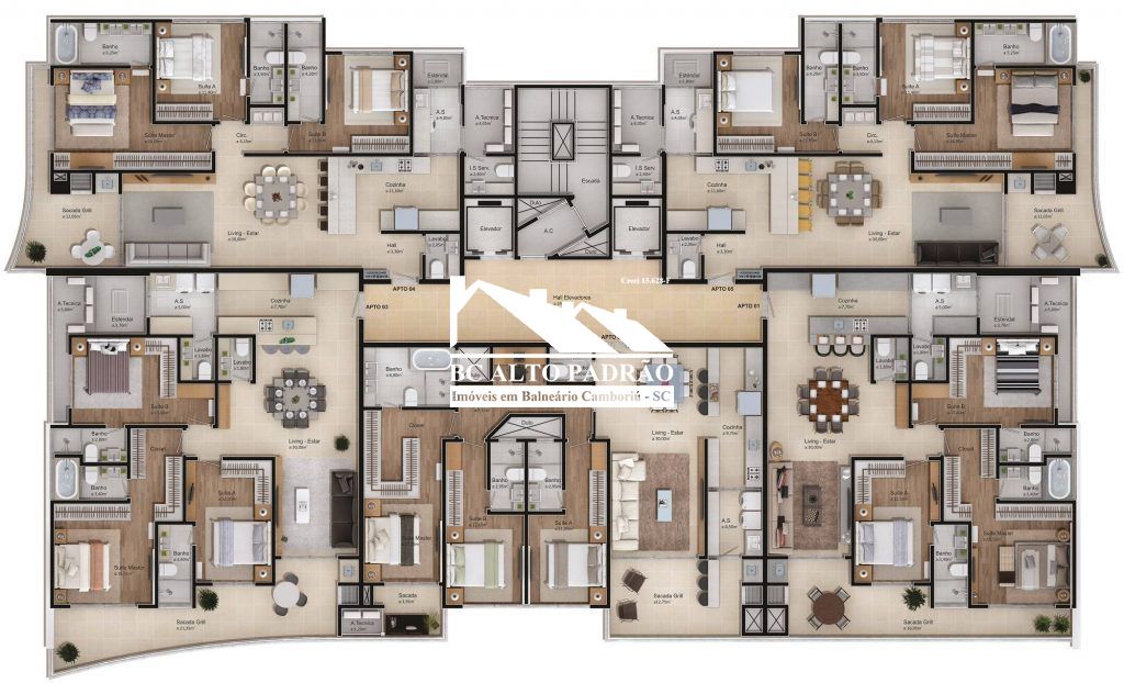 Apartamento, 3 quartos, 149 m² - Foto 23