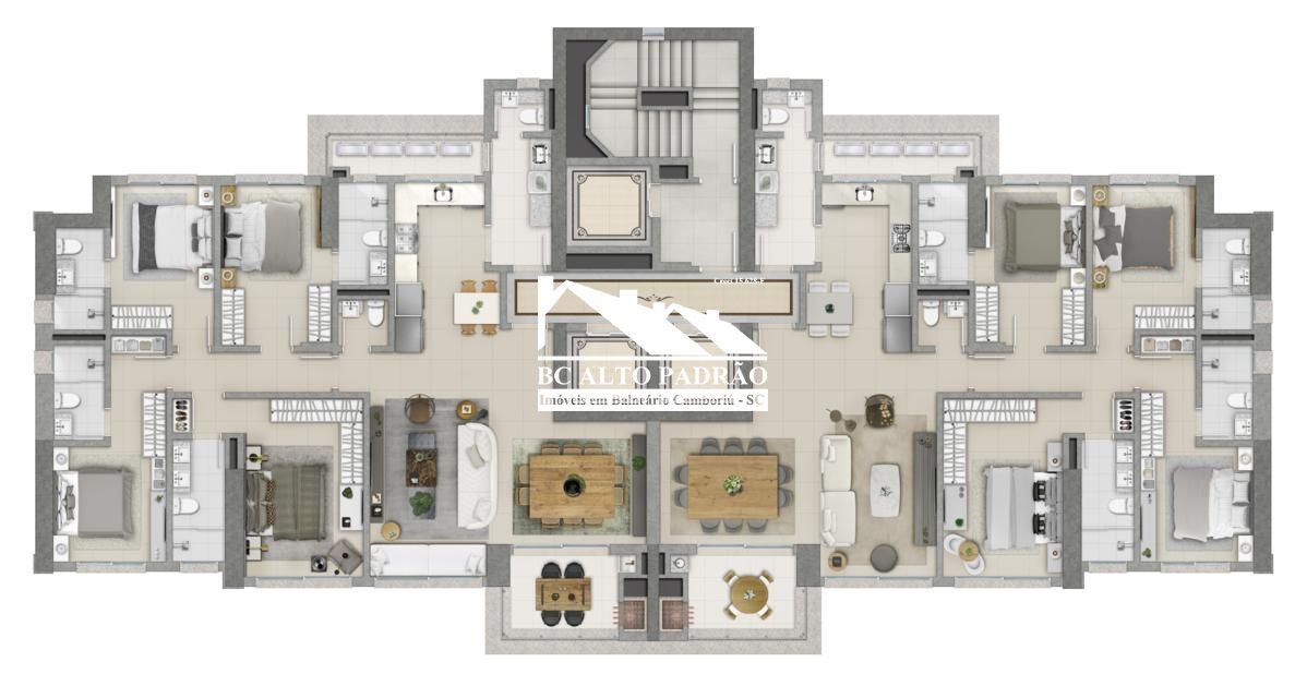 Apartamento à venda com 4 quartos, 160m² - Foto 5