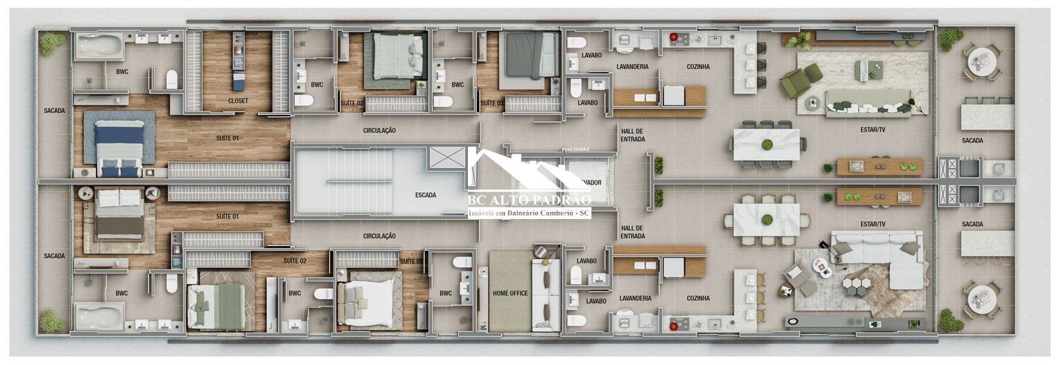 Apartamento, 3 quartos, 172 m² - Foto 13