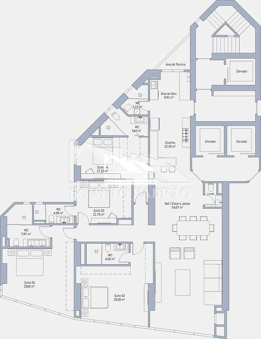 Apartamento, 4 quartos, 230 m² - Foto 6