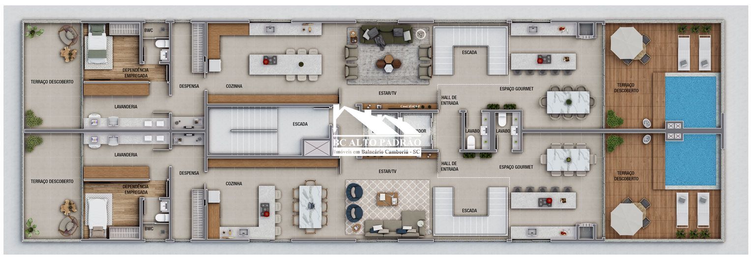 Apartamento à venda com 3 quartos, 172m² - Foto 16