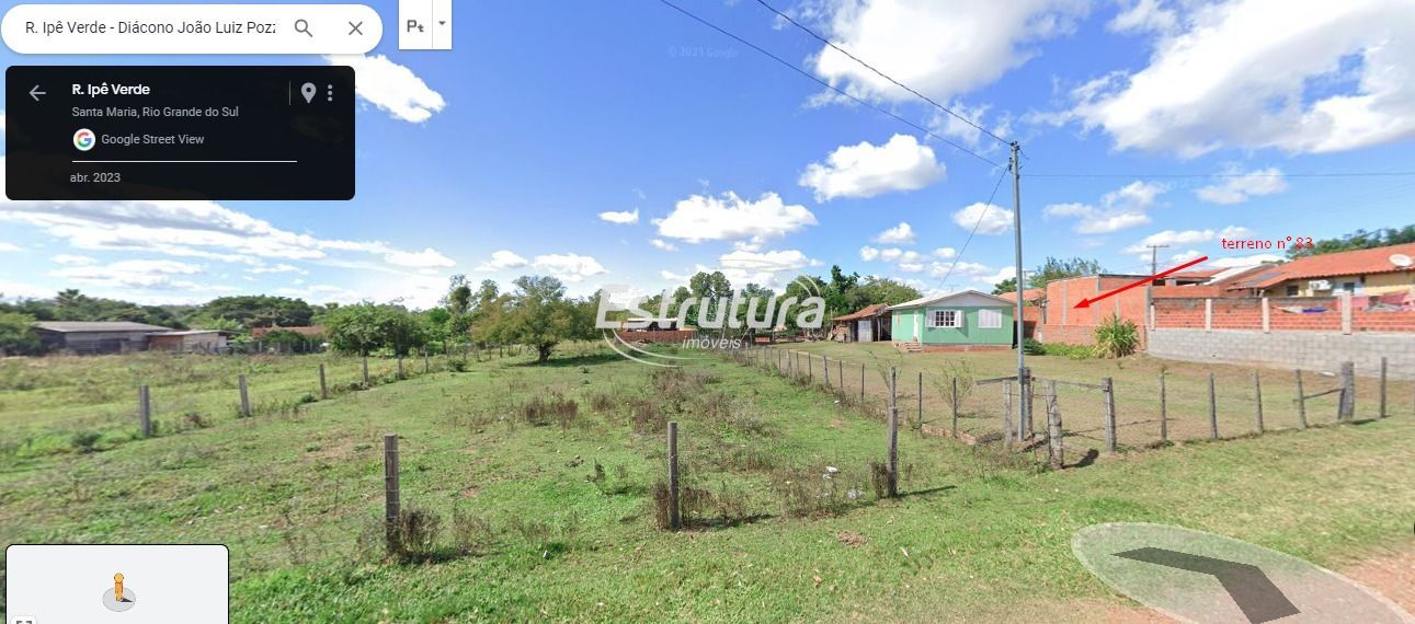 Lote/Terreno de 1000m² no bairro Diácono João Luiz Pozzobon, em Santa Maria | Eu Corretor