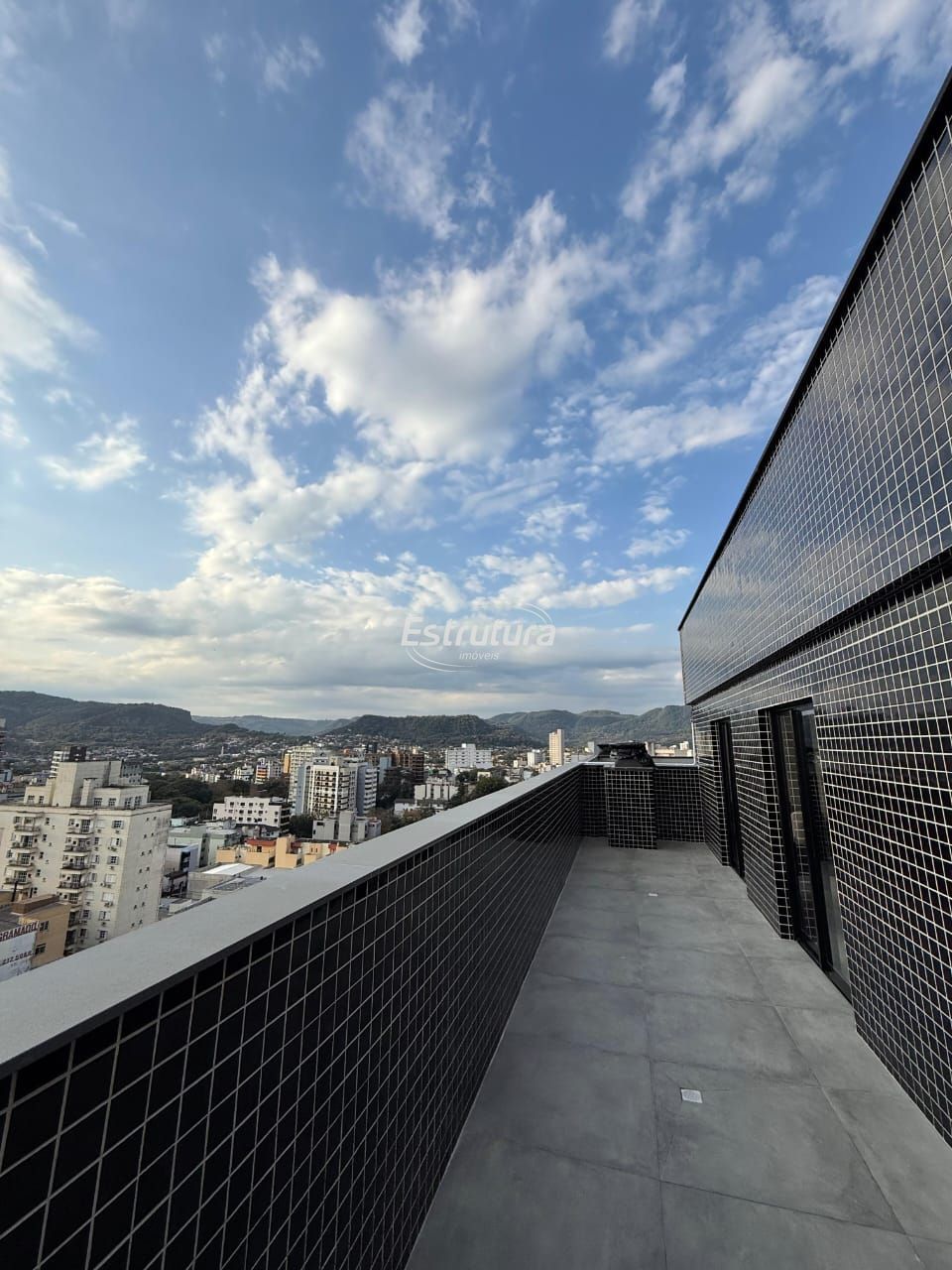 Belissimo Apartamento de um dormitório no centro de Santa Maria