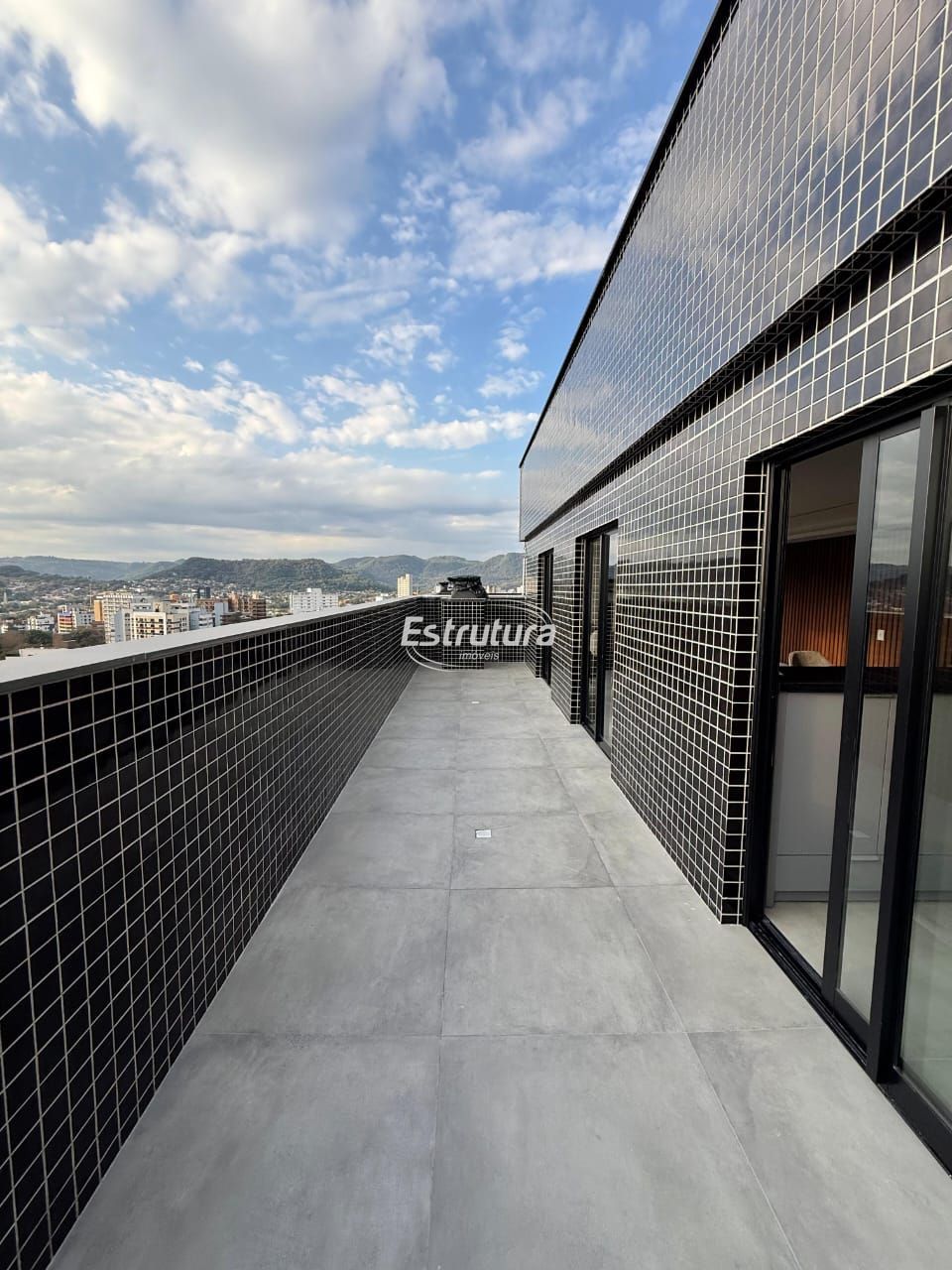 Belissimo Apartamento de um dormitório no centro de Santa Maria