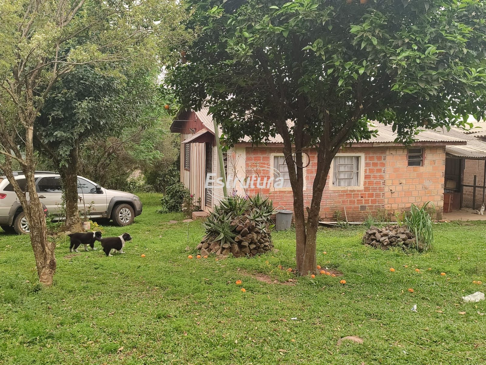Chácara com açude e casa de madeira — tranquilidade no inter