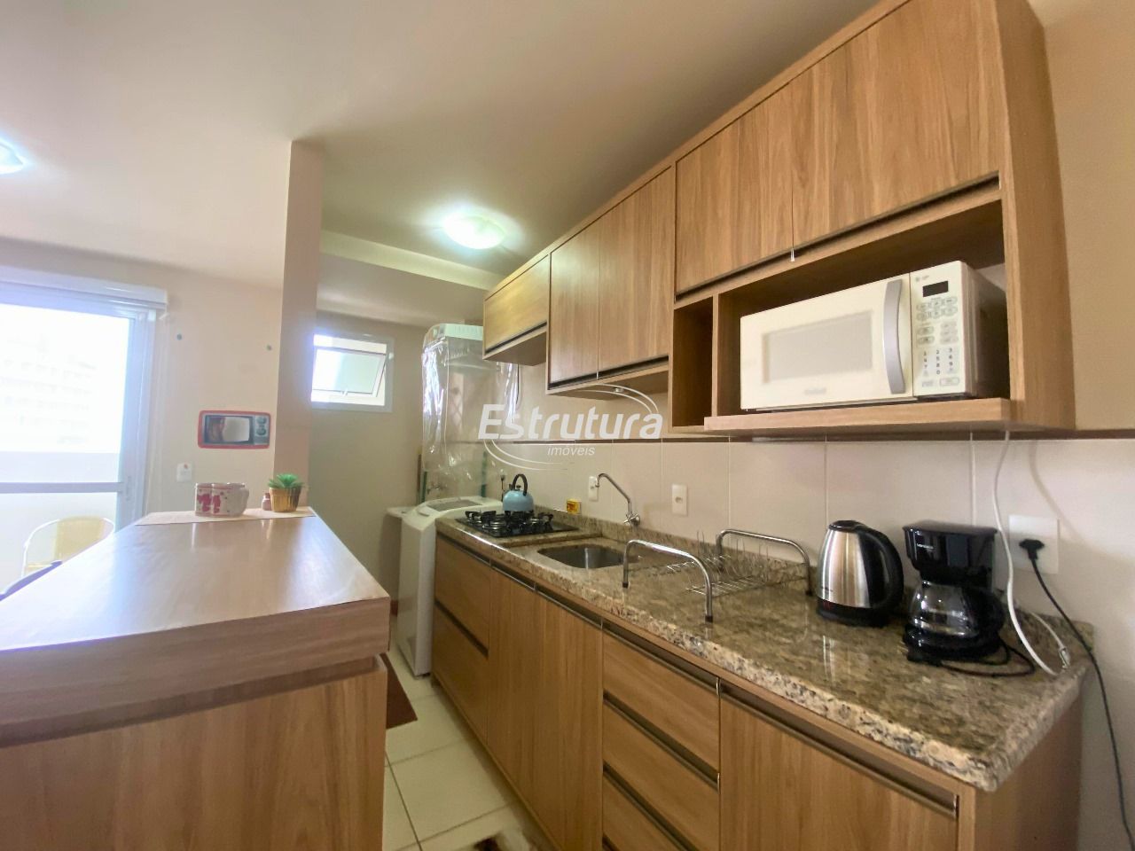 Apartamento totalmente mobiliado no centro de Santa Maria.