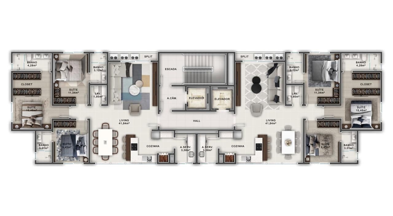 Apartamento, 3 quartos, 111 m² - Foto 20