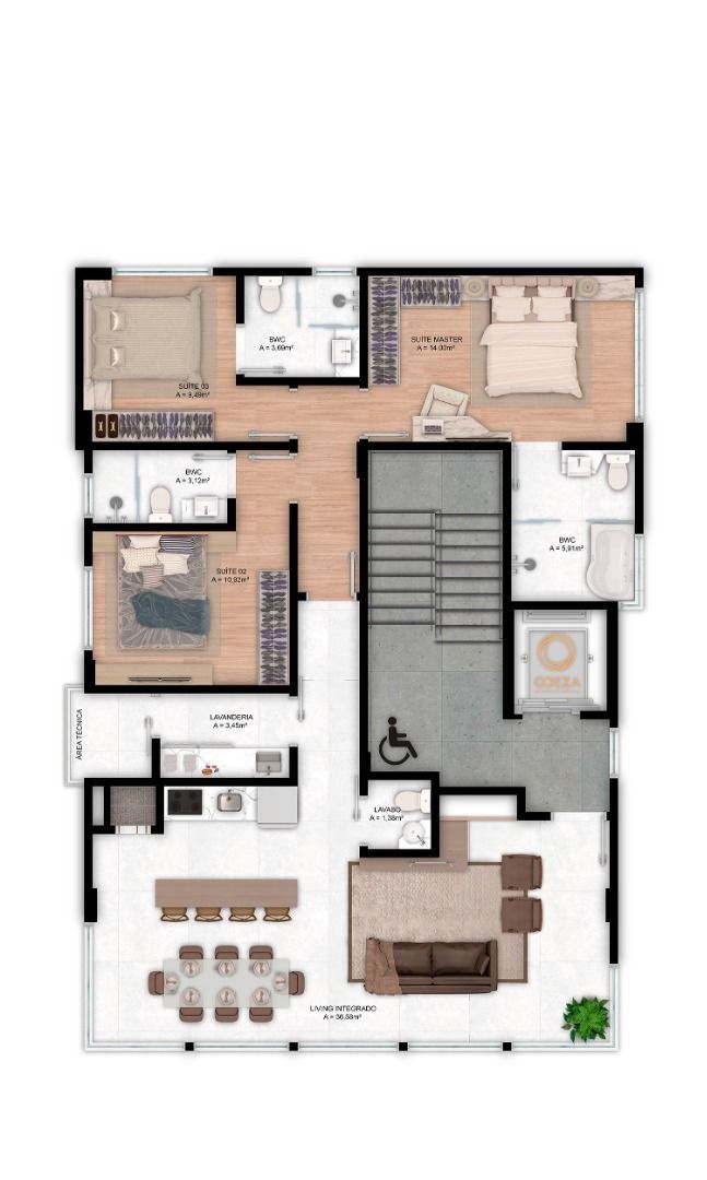 Apartamento, 3 quartos, 145 m² - Foto 6