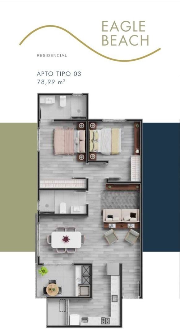 Apartamento, 2 quartos, 78 m² - Foto 13