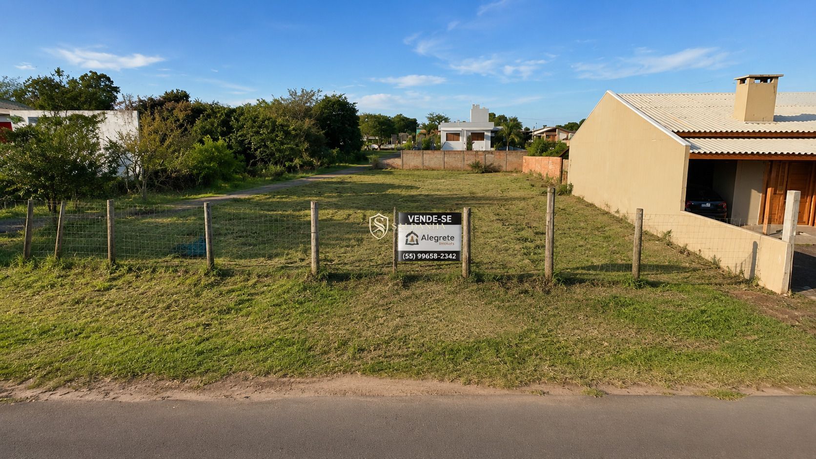 Terreno à venda com 450m² no bairro grande em alegrete/rs