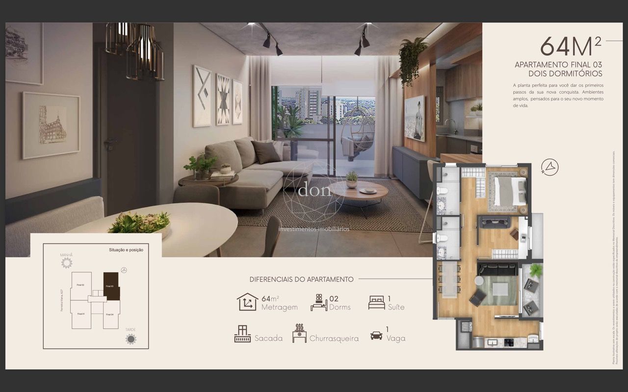 Apartamento 3 quartos à venda, 81m², Petrópolis - Porto Alegre