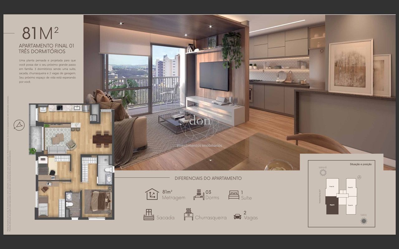 Apartamento 2 quartos à venda, 64m², Petrópolis - Porto Alegre