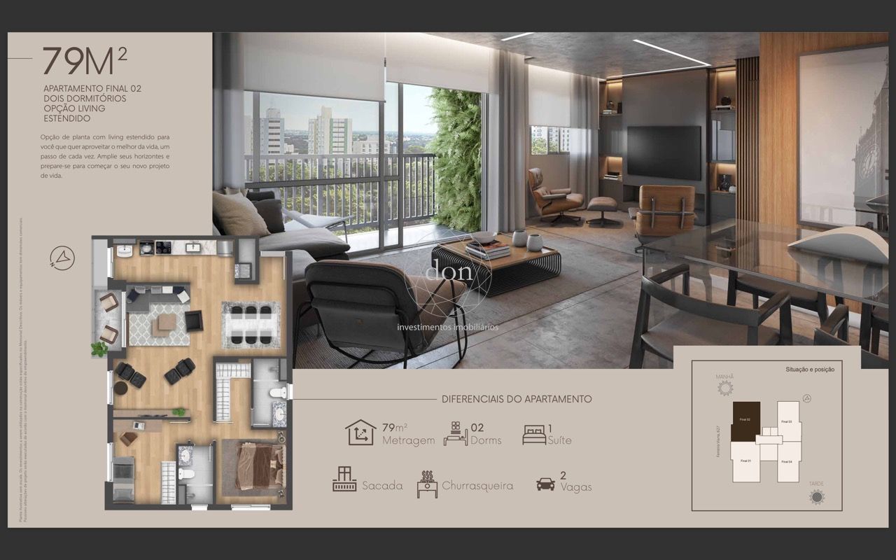Apartamento 2 quartos à venda, 64m², Petrópolis - Porto Alegre