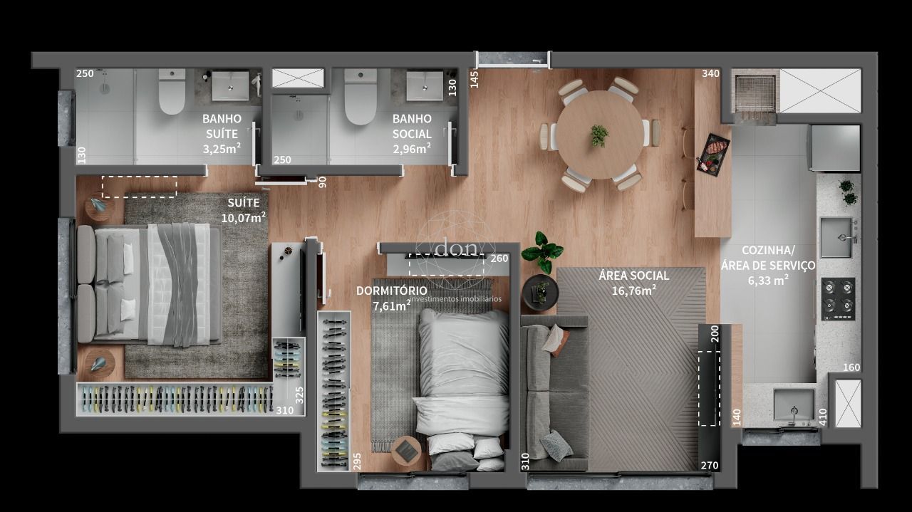 Apartamento 2 quartos à venda, 64m², Jardim Planalto - Porto Alegre