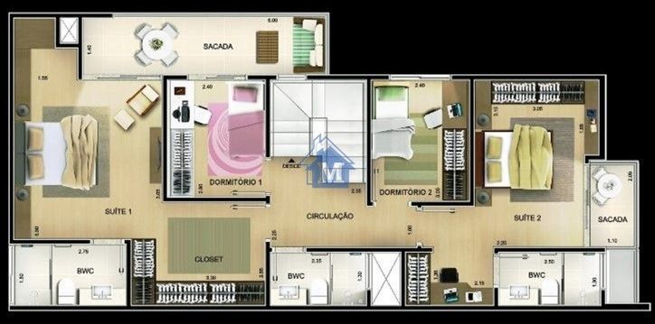 Cobertura à venda com 4 quartos, 203m² - Foto 19