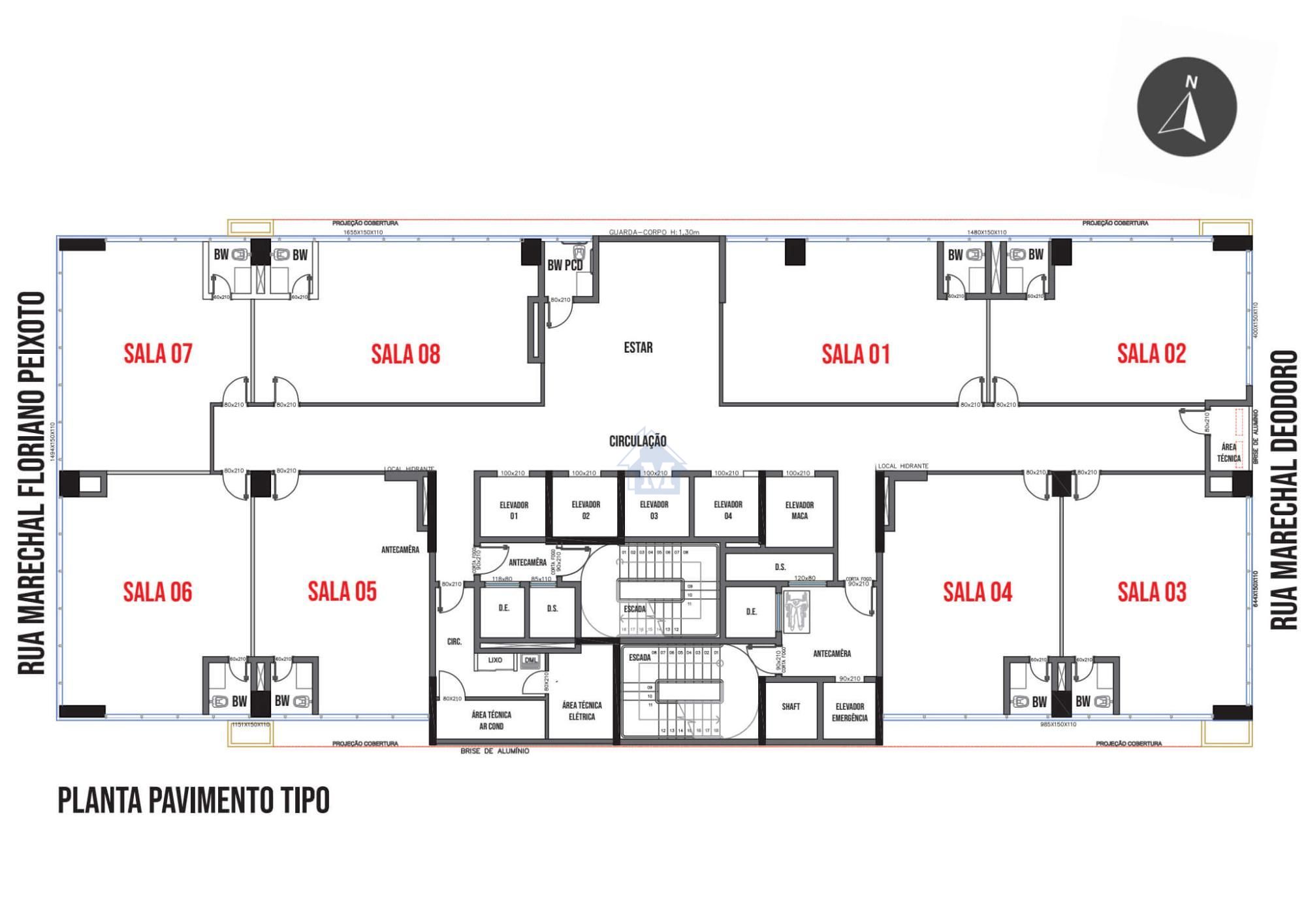 Conjunto Comercial-Sala à venda com 1 quarto, 42m² - Foto 17