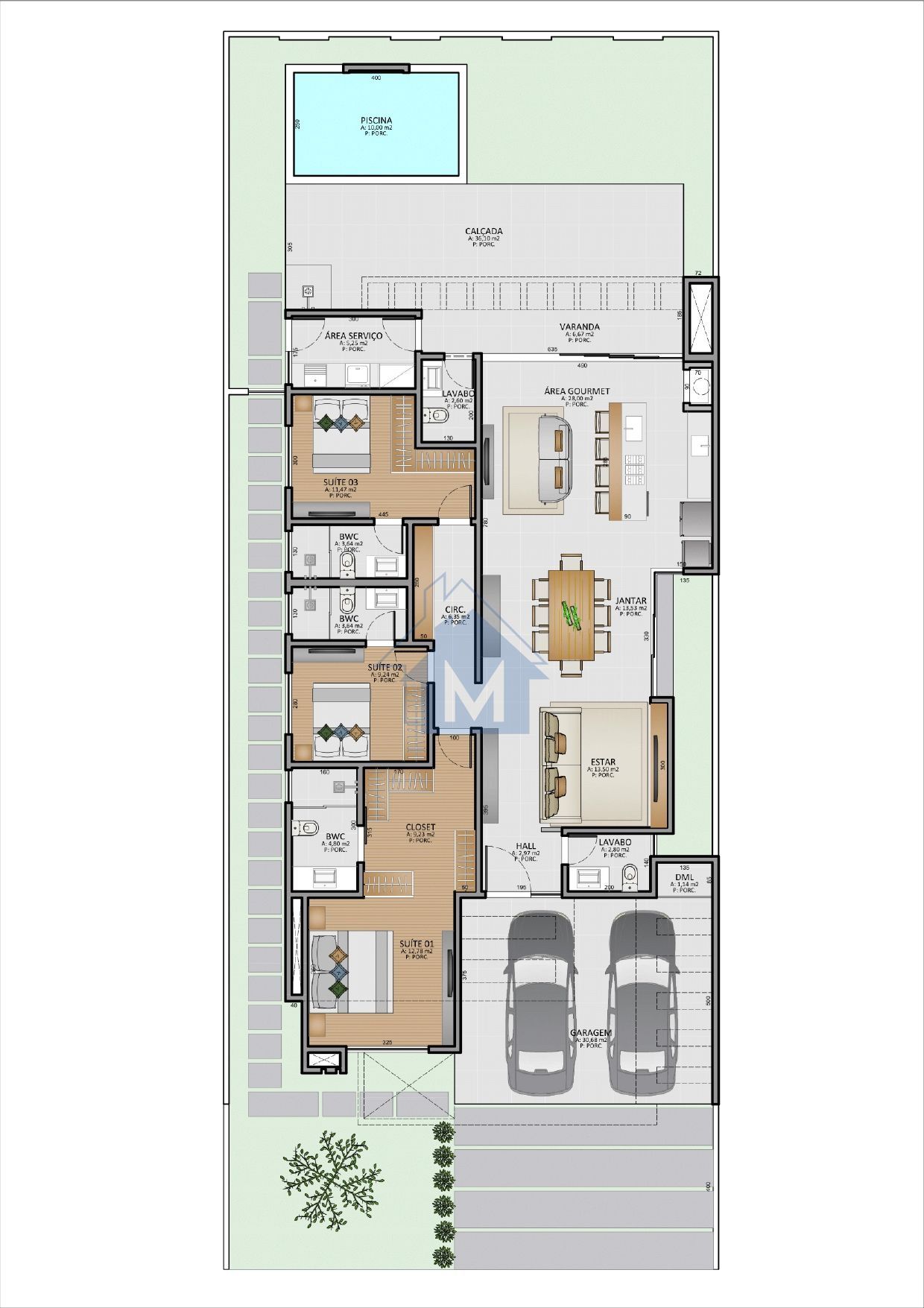Casa de Condomínio à venda com 3 quartos, 205m² - Foto 8