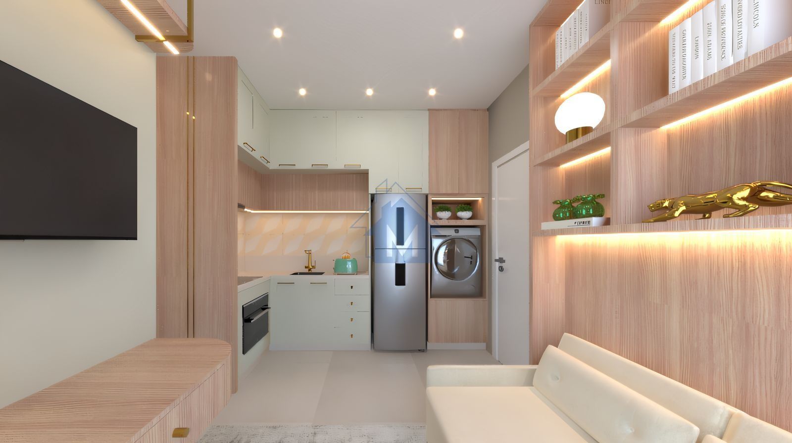Apartamento à venda com 1 quarto, 24m² - Foto 4