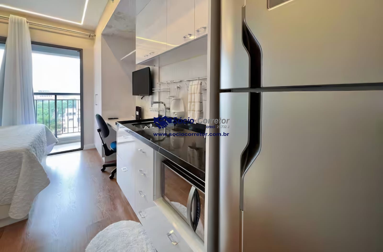 Apartamento, 1 quarto, 21 m² - Foto 6