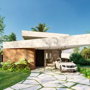Casa 3 Suítes 265m² com Piscina | Imagens Humanizadas do projeto