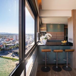 Apartamento mobiliado e pronto para morar no Edificio Ponta da Lagoa em Torres